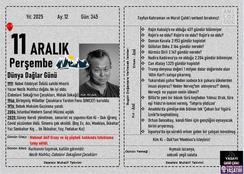 Dünya Dağlar Günü 1